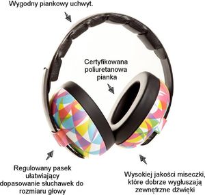 Banz Słuchawki ochronne nauszniki dzieci 0-3lat BANZ uniwersalny 4