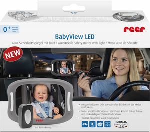 Reer Lusterko XL do obserwacji dziecka lampka LED REER uniwersalny 9