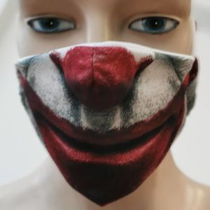Regio Maseczka na Twarz Wielorazowa Ochronna Clown r. L 2