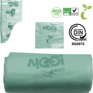 Sipeko Worki biodegradowalne kompostowalne Atest 10l 10szt. 1