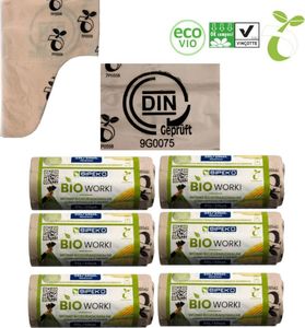 Sipeko Worki biodegradowalne kompostowalne Atest 35l 60szt. 1