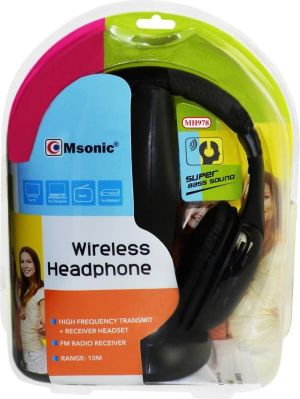 Słuchawki Vakoss MSONIC zasięg 10M modulator FM (MH978) 2