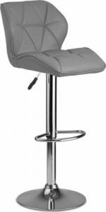 Sofotel Hoker barowy z oparciem Castel szary 7