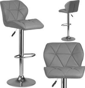 Sofotel Hoker barowy z oparciem Castel szary 8