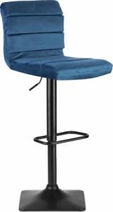 Sofotel Hoker barowy z oparciem Drava niebieski 2