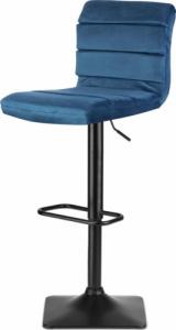 Sofotel Hoker barowy z oparciem Drava niebieski 3