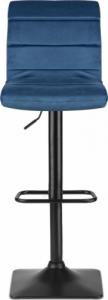 Sofotel Hoker barowy z oparciem Drava niebieski 4
