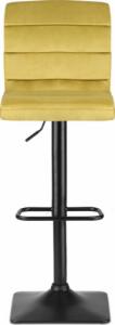 Sofotel Hoker barowy z oparciem Drava żółty 4