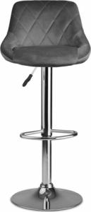 Sofotel Hoker barowy z oparciem Nerra szary 6