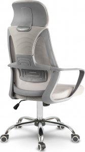Krzesło biurowe Sofotel Praga Jasnoszare 6
