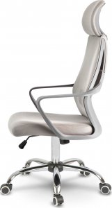 Krzesło biurowe Sofotel Praga Jasnoszare 8