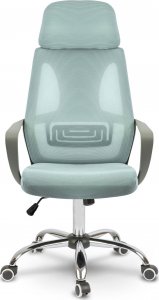 Krzesło biurowe Sofotel Praga Jasnoniebieskie 3