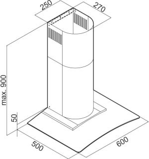 Okap Ciarko ESA BIS 60 2