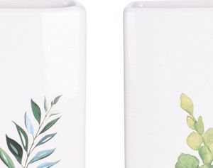 Nawilżacz powietrza ASJ Commerce Ceramiczny paproć Biały 3