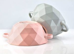 Affek Design Miska Flaczarka Bulionówka do Zupy Ceramiczna 500ml Różowa (20197) 1