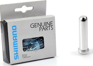 Shimano Końcówki linki przerzutki Shimano aluminiowe 1,2 mm 100 szt. uniwersalny 1