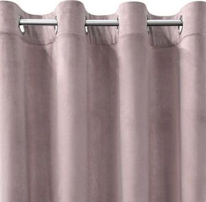 Eurofirany Zasłona Dekoracyjna Velvet Rosa Puder 135x270 13
