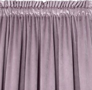 Eurofirany Zasłona Dekoracyjna Velvet Rosa Puder 135x270 4