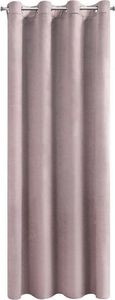 Eurofirany Zasłona Dekoracyjna Velvet Rosa Puder 135x270 10