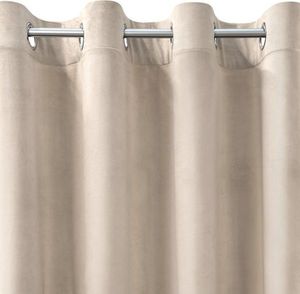 Eurofirany Zasłona Dekoracyjna Velvet Rosa Beż 140x250 14