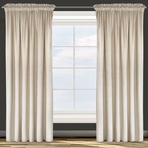 Eurofirany Zasłona Dekoracyjna Velvet Rosa Beż 140x250 3