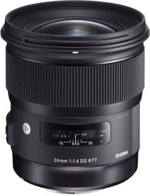 Obiektyw Sigma 24mm f/1.4 DG HSM Nikon (OSN24/1.4 A DG HSM) 1