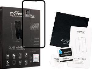 moVear Matowe Szkło Hartowane na iPhone Xr | na Cały Ekran, Antyrefleksyjne, 9H | moVear GLASS mSHIELD 3D PRO MATT Standard 2