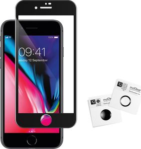 moVear Szkło Hartowane na Apple iPhone 8 / 7 | na Cały Ekran, 9H | moVear GLASS mSHIELD 3D PRO Standard 3