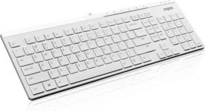 Klawiatura Rapoo Przewodowa Biała US (001561750000) 2