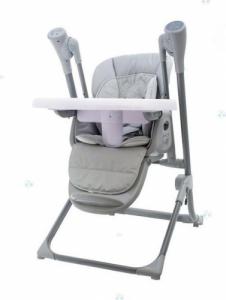 EURObaby Krzesełko do karmienia Huśtawka Loop TY868 grey (EB305G) 3