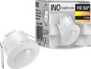 INQ CZUJNIK RUCHU P/T 360^ 1200W IP20 BIAŁY ELEKTRO montaż 2,2m do 4m 1