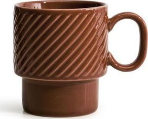 Sagaform Filiżanka do kawy czerwona ceramika 0,25 l wys. 9 cm 1