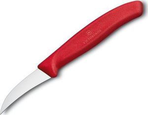 Victorinox Nóż kuchenny Victorinox do jarzyn, zagięty, 6 cm, czerwony 1