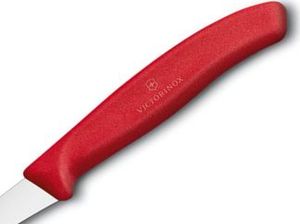 Victorinox Nóż kuchenny Victorinox do jarzyn, zagięty, 6 cm, czerwony 2