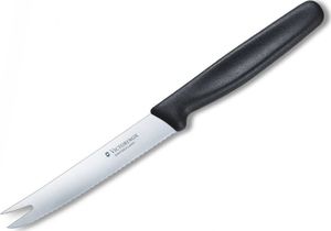 Victorinox Nóż kuchenny Victorinox ząbkowane ostrze do sera 11 cm,czarny 1