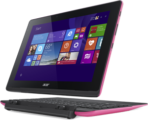 Laptop Acer Switch 10E (NT.G21EP.001) Różowy 2