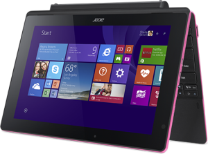 Laptop Acer Switch 10E (NT.G21EP.001) Różowy 4