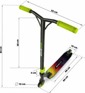 Hulajnoga Soke EVO Zielony (1615) 7