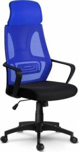 Krzesło biurowe Sofotel Praga Niebieskie 1