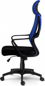 Krzesło biurowe Sofotel Praga Niebieskie 3