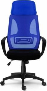 Krzesło biurowe Sofotel Praga Niebieskie 5