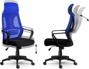 Krzesło biurowe Sofotel Praga Niebieskie 8