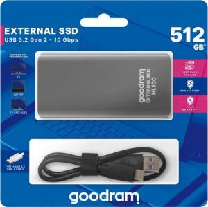 Dysk zewnętrzny SSD GoodRam HL 100 512GB Grafitowy (SSDPR-HL100-512) 6