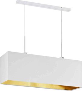 Lampa wisząca Lumes Lampa wisząca glamour nad stół na białym stelażu - EX406-Milovi - 5 kolorów Granatowy 1