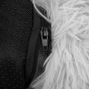 Springos Legowisko dla psa 90cm, pluszowe posłanie dla kota szary UNIWERSALNY 10