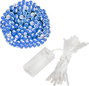Lampki choinkowe Springos LED na baterie niebieskie 10szt. (30326-uniw) 1