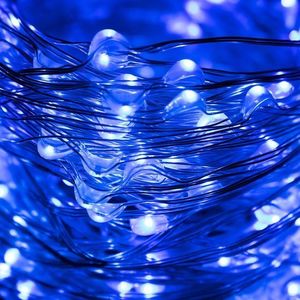 Lampki choinkowe Springos 300 LED niebieskie 11