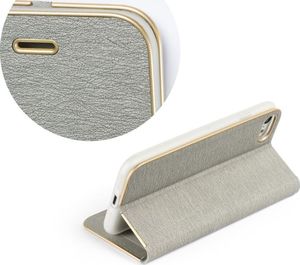 Partner Tele.com Kabura Luna Book do SAMSUNG Galaxy M51 srebrny 2