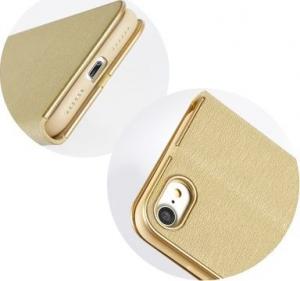 Partner Tele.com Kabura Forcell Luna Book Gold iPhone 7 / 8 / SE 2020 złota 4