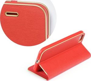 Partner Tele.com Kabura Luna Book do HUAWEI P Smart 2019 czerwony 2